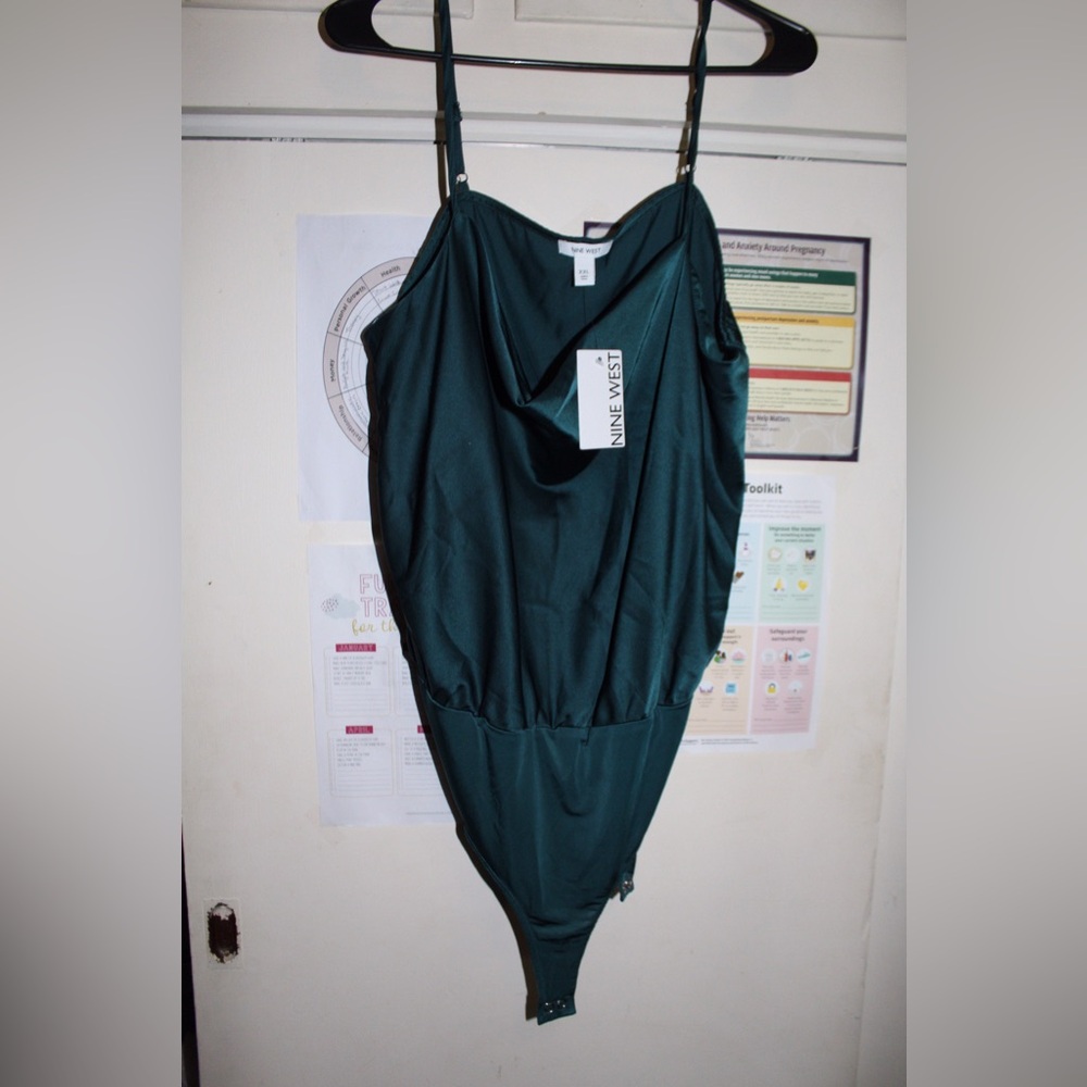 Nine West Forest Green Dress